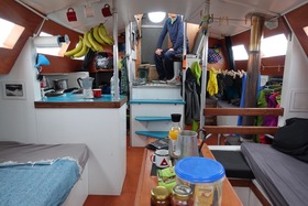 Svalbard inside boat