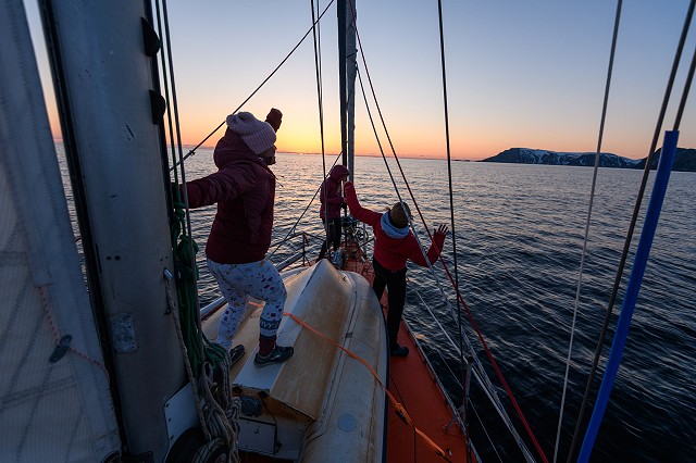 Finnmark dance sailing